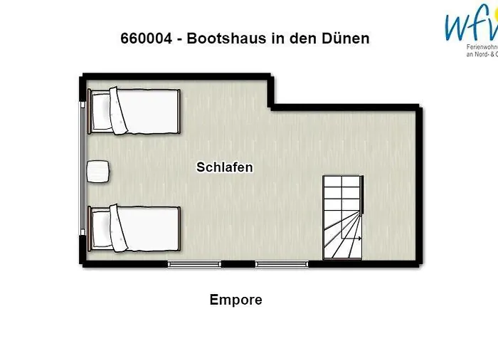 Apartmán Bootshaus In Den Duenen - 4 